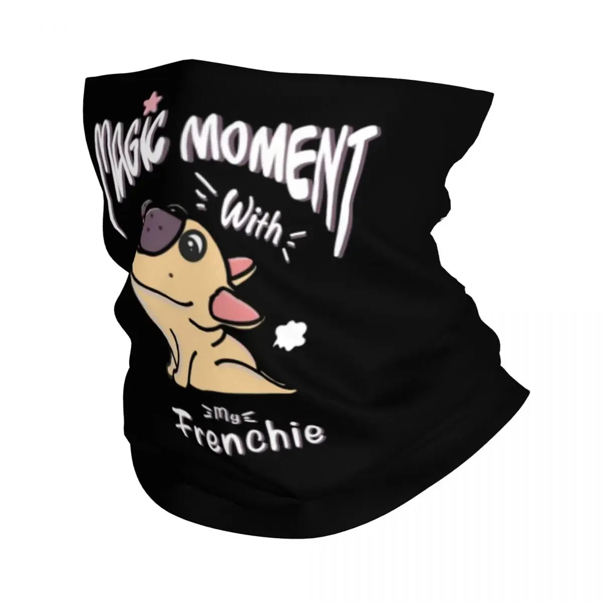 French Bulldogs Yoga Bandana Neck Cover Printed Mask Scarf Warm Headwear Running For Men Women Adult Breathable