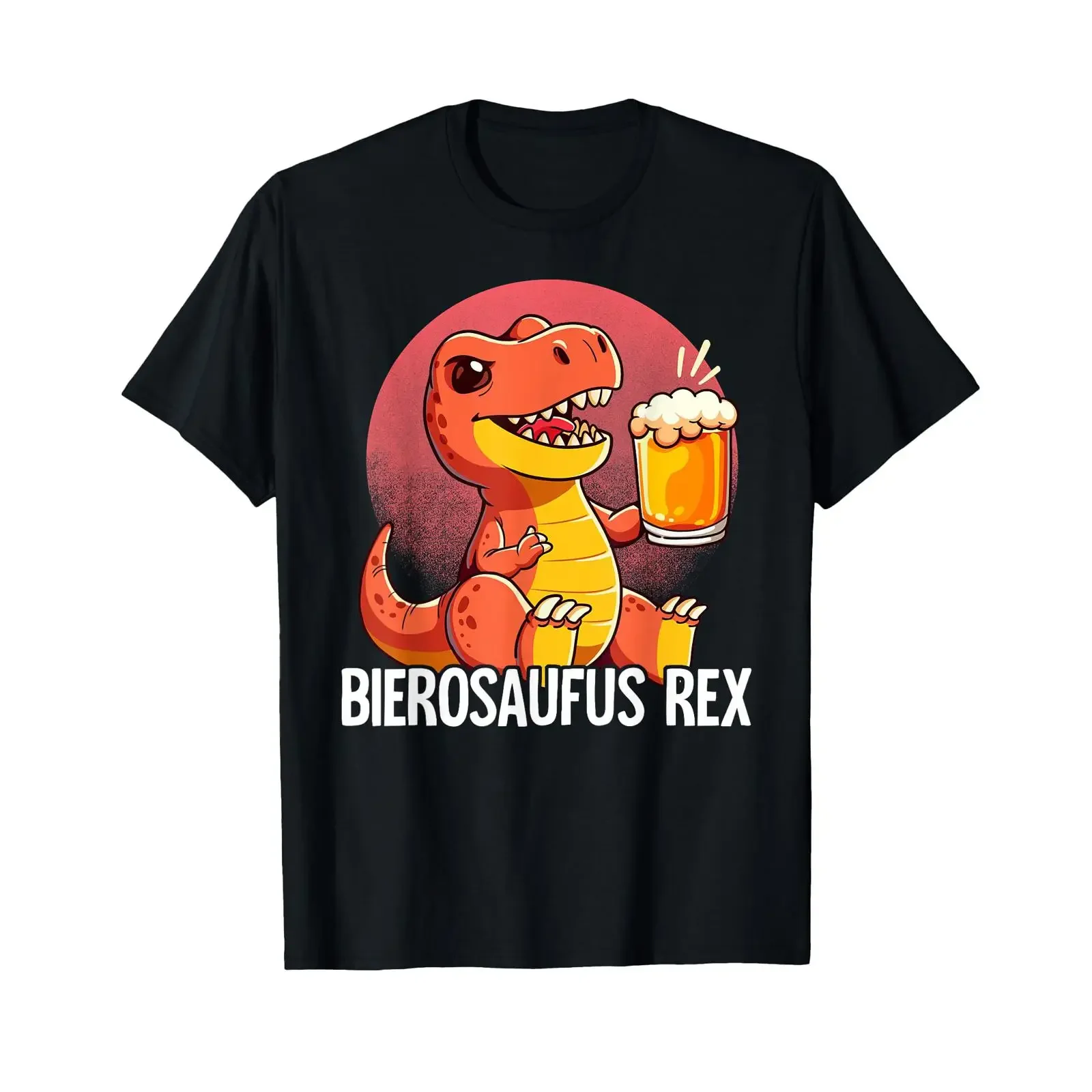 Beer Rex T Shirt black vintage Washed graphic homme fashion Casual streetwear Soft Top For Everyday Wear Comfortable Stretched