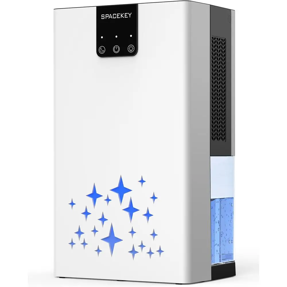 

95 Oz Auto-Off Water Dispenser for Home, 1000 Sq. Ft. Coverage, 7-Color Lighting, Ideal for Bedrooms, Bathrooms, and RVs with Sl
