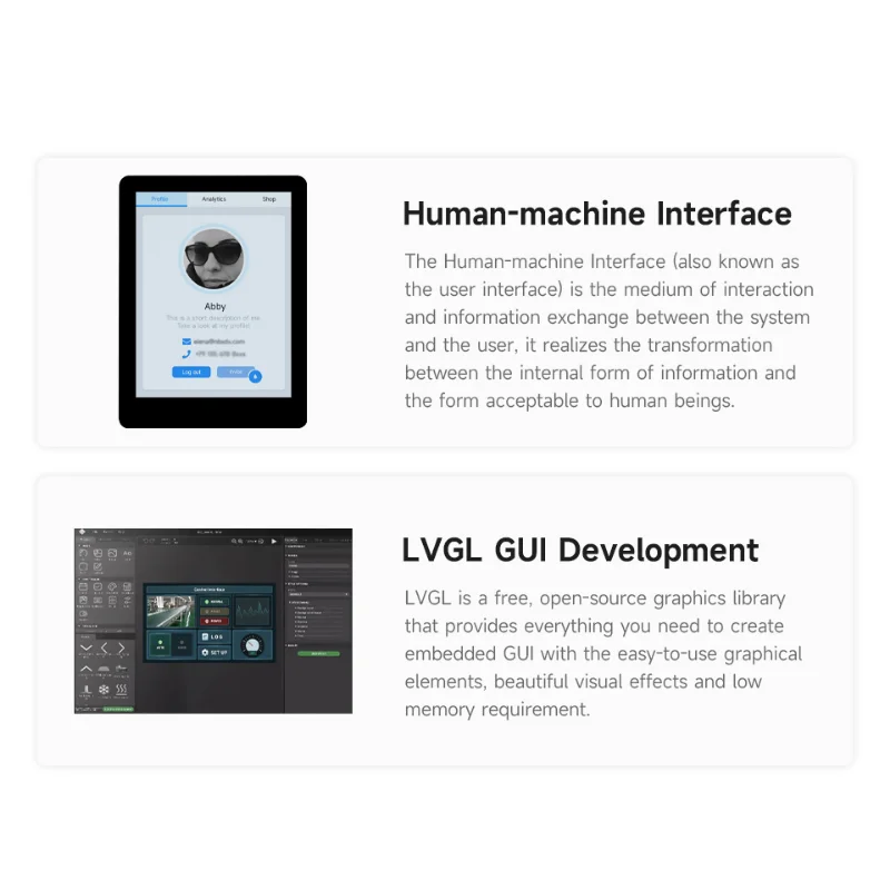 Waveshare ESP32-S3 2.8 pouces IPS Display Development Board Type B 480X640 Écran tactile ESP32 Display Support ESP-IDF Ardu37IDE