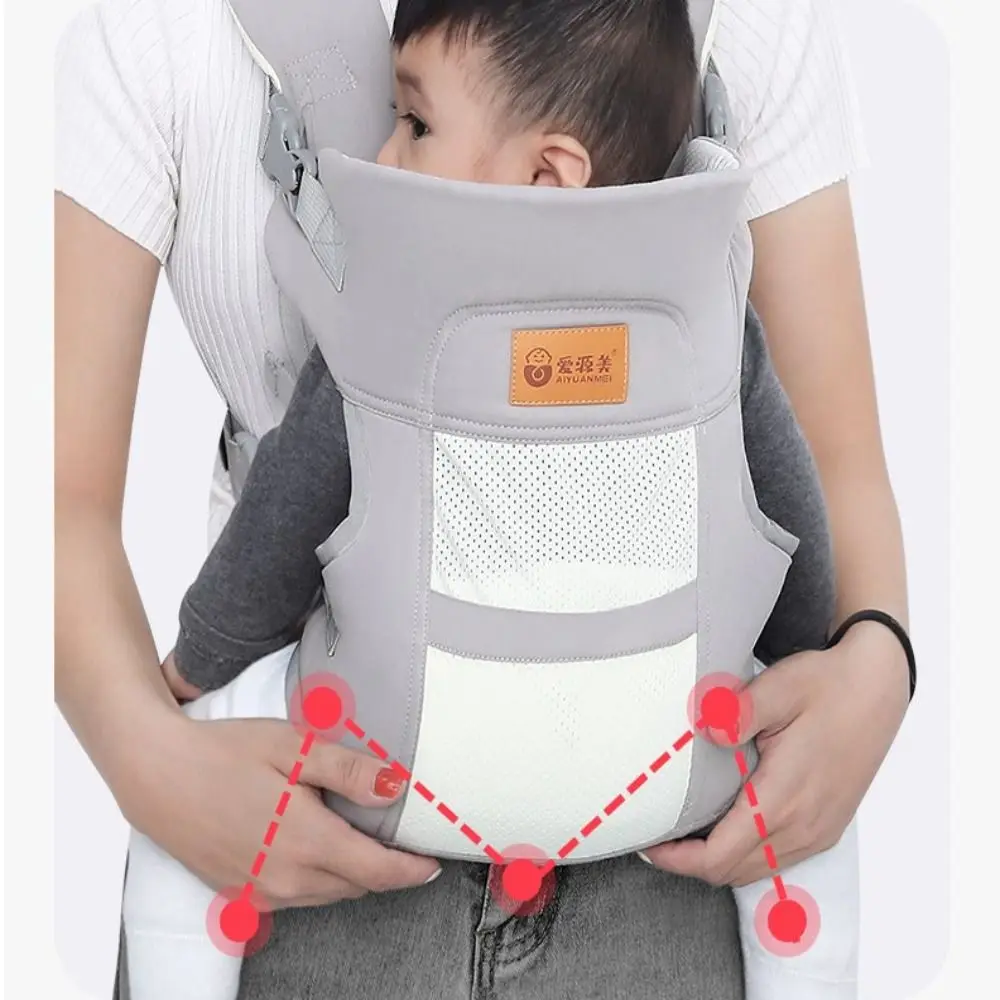 Suprimentos Labor-Saving Baby Sling Wrap, mãos-livres, suspensórios respiráveis para criança, cinto portátil para crianças