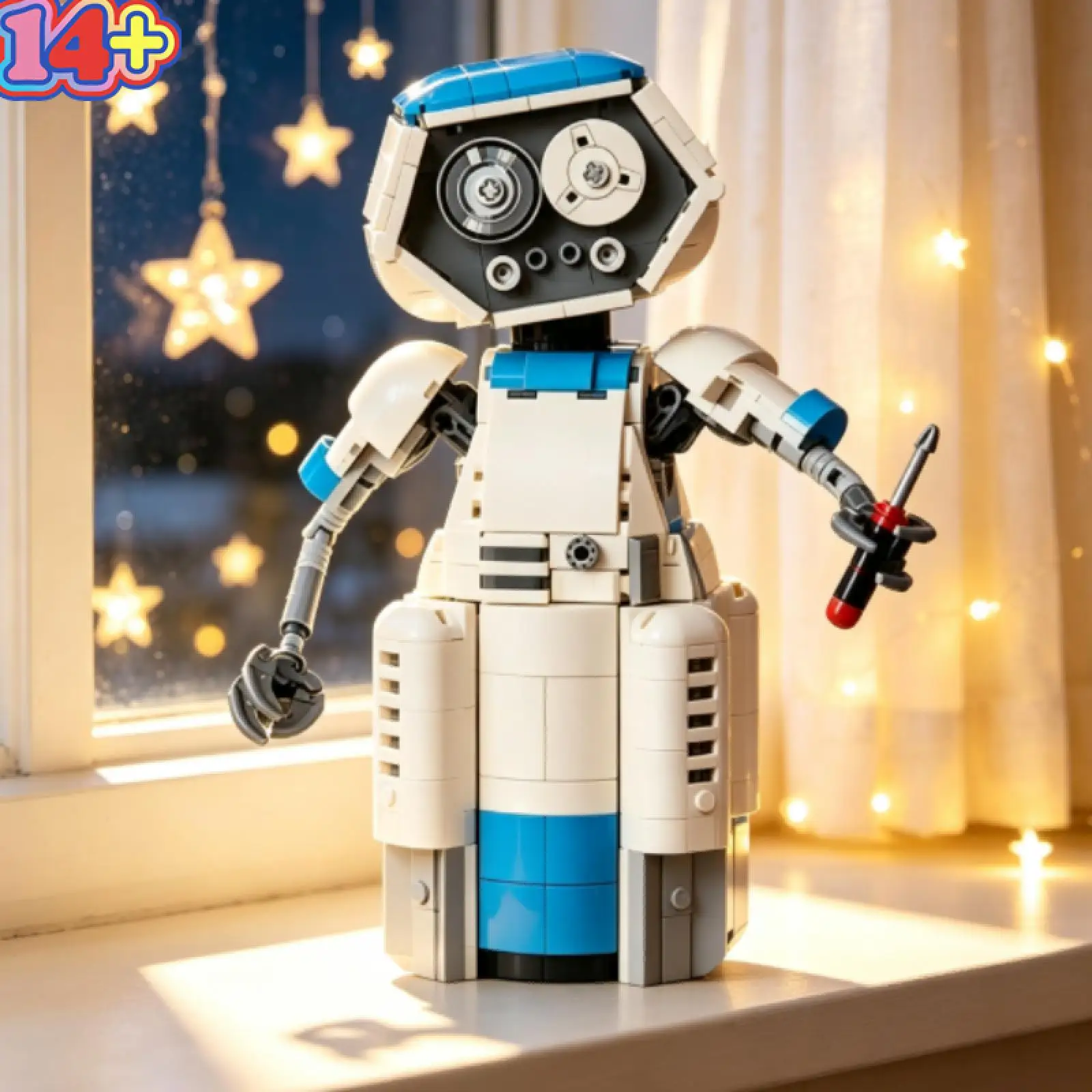 Robot Building Blocks with Movable Joints 747pcs Collectible Desktop Ornament Holiday Gifts for Adults Big Save MOC Set In Stock