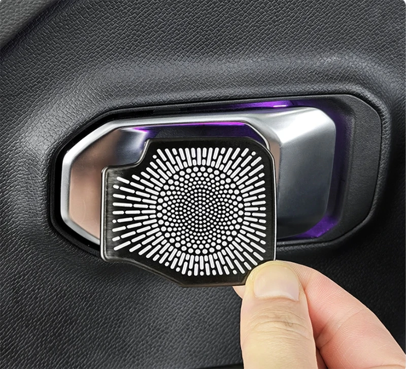 Afbeelding 3: Auto binnendeurkom patch geschikt voor Jetour Shanhai T1 2024 2025 roestvrijstalen metalen deurklem gemodificeerde auto-interieur accessoires