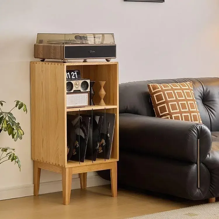 DSA Record Cabinet Solid Wood Power Amplifier Cabinet  Magazine Cabinet Walnut Sofa