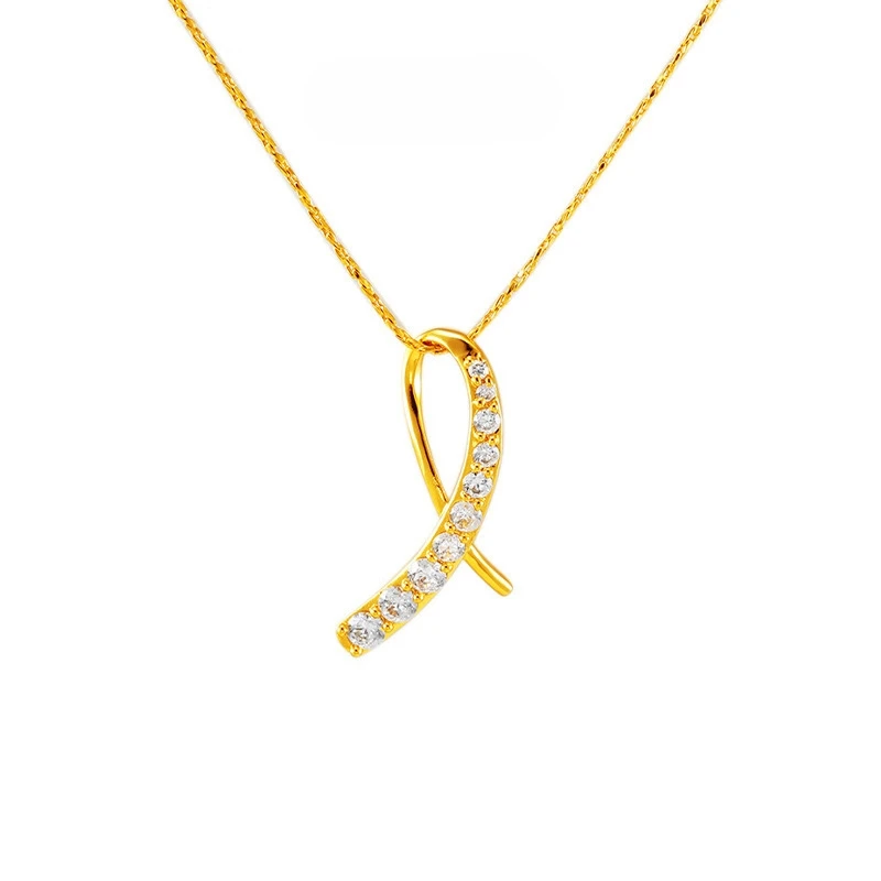 

Dawn's Jewel simple geometric personality collarbone chain plated 24k gold fashion necklace for women