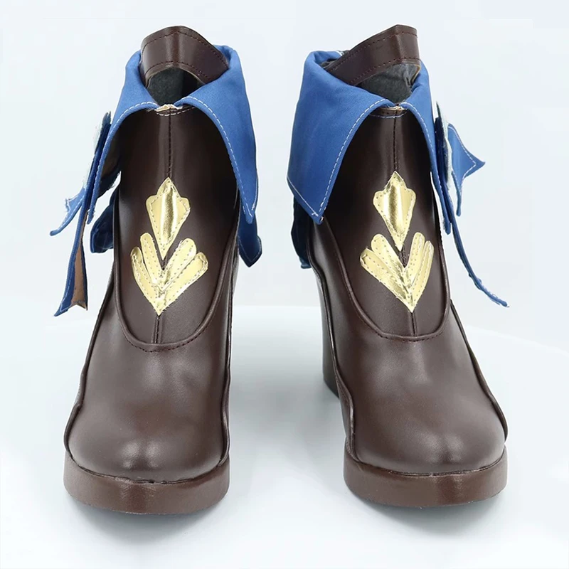 Zapatos de Cosplay del 7 de marzo, botas de juego Honkai Star Rail, zapatos marrones de Cosplay, utilería para niña bonita, fiesta de Carnaval de Halloween, hechos a medida