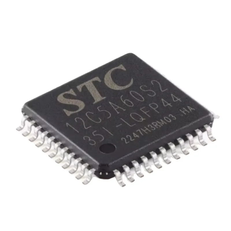 5PCS/LOT STC12C5A60S2-35I-LQFP44 microcontroller chip