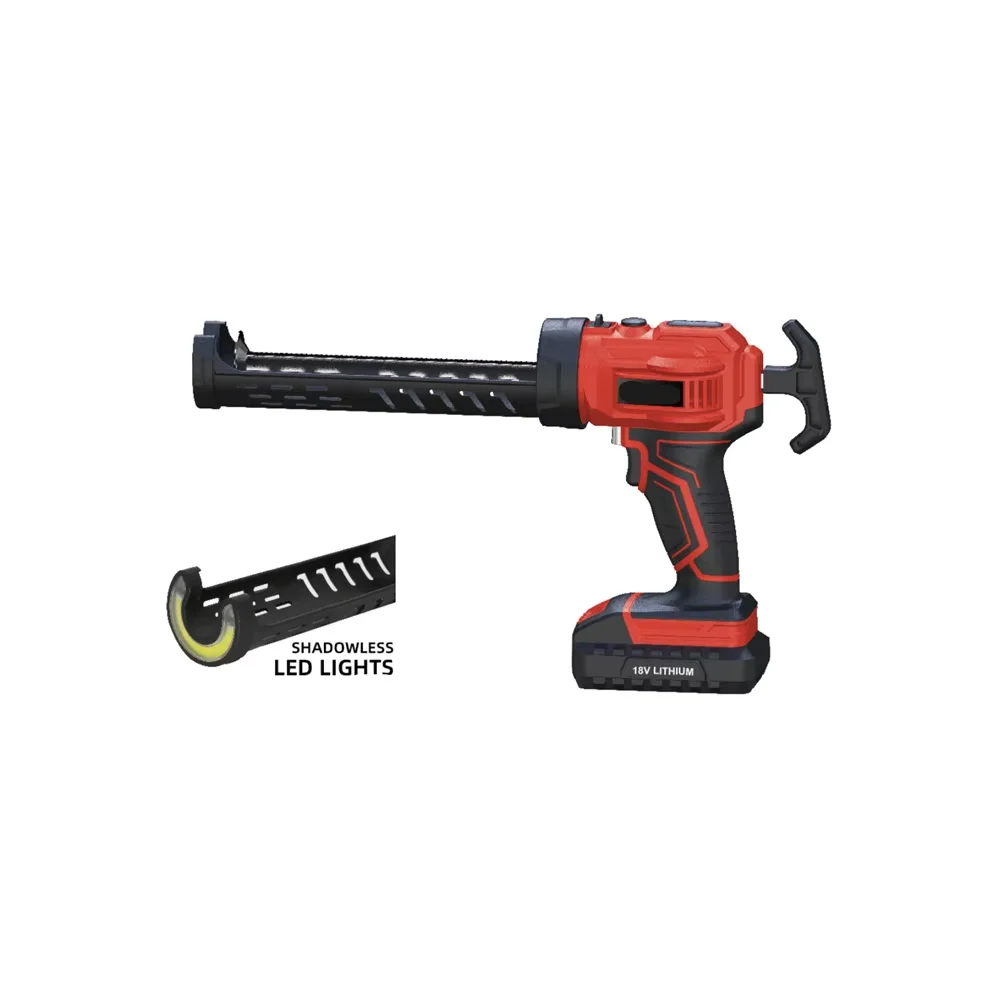 

AKX 2024 20V Cordless Glue Gun DIY Grade Aluminum Caulking Gun with LED & Battery Customizable OEM Support
