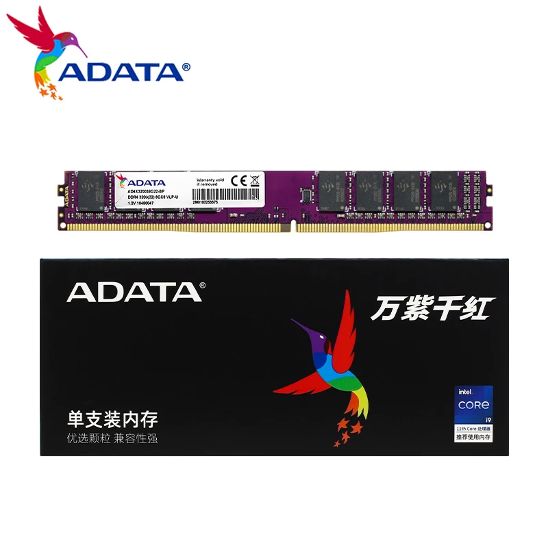 memoria ram do adata ddr4 desktop 2666mhz 3200mhz 8gb 16gb 32gb 12v 288 pin sdram para o computador 01