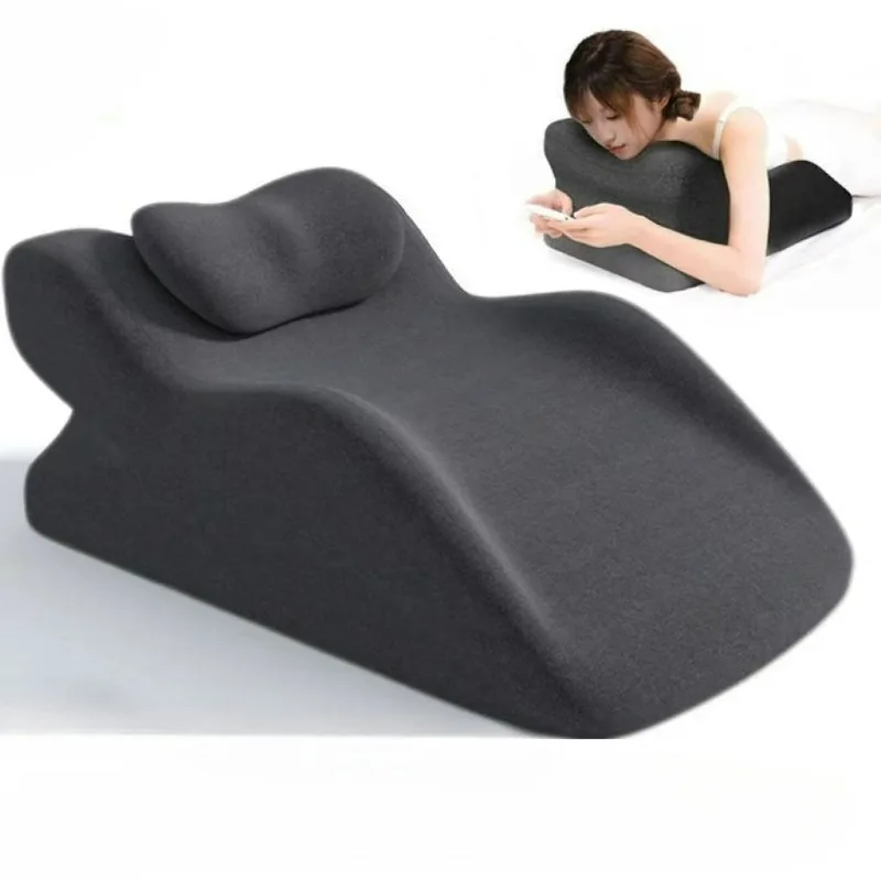 Almohada Multifuncional para Dormir y Posiciones Prone, Ideal para Usar con el Móvil