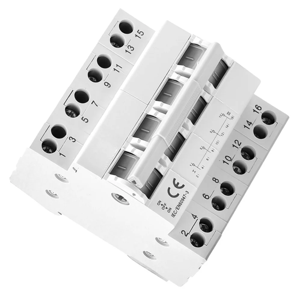 Manual Transfer Switch 4P for Grid Generator Isolation With Short Circuit Protection and PZ30 Box Compatibility