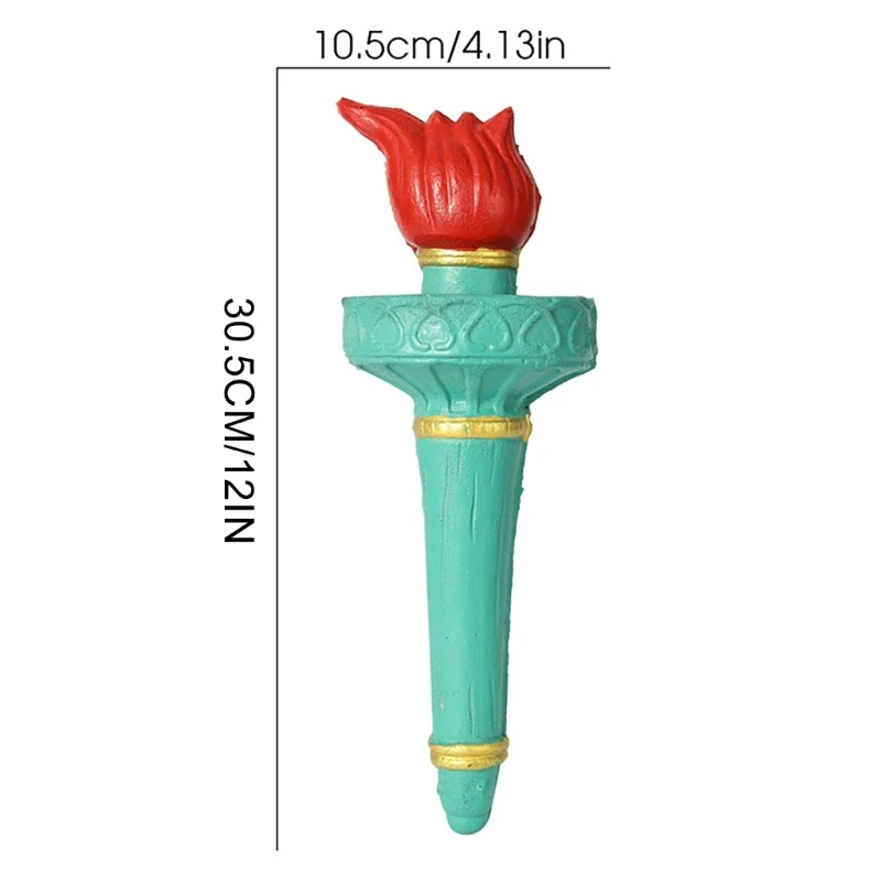 652f Estatua Diadema Torch y Set States Accessory