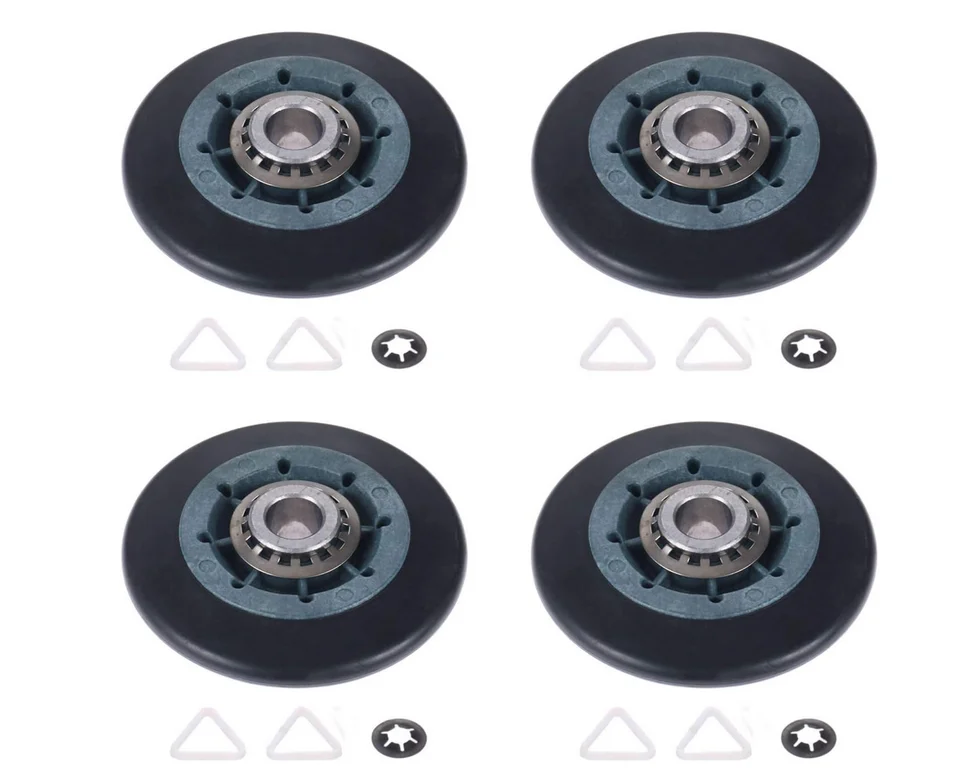 4Pcs W10314173 Dryer Drum Roller Fits W10314171 8536973 8536974