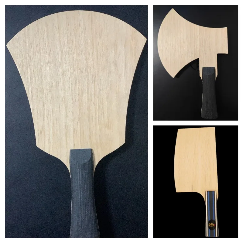 

DIY Уникальная форма Лезвие для настольного тенниса 5 Дерево 2 Карбоновая ракетка для пинг-понга Ayous Structure Профессиональное лезвие ракетки для тренировок