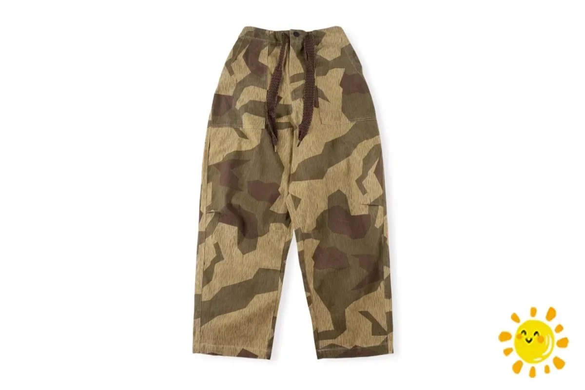 

New Hip hop Camouflage Kapital Kountry Pants Men Women Army Green Pants Drawstring Trousers