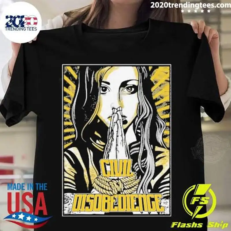 Civil Disobedience Nice Gothix Vs Nosystem T-Shirt