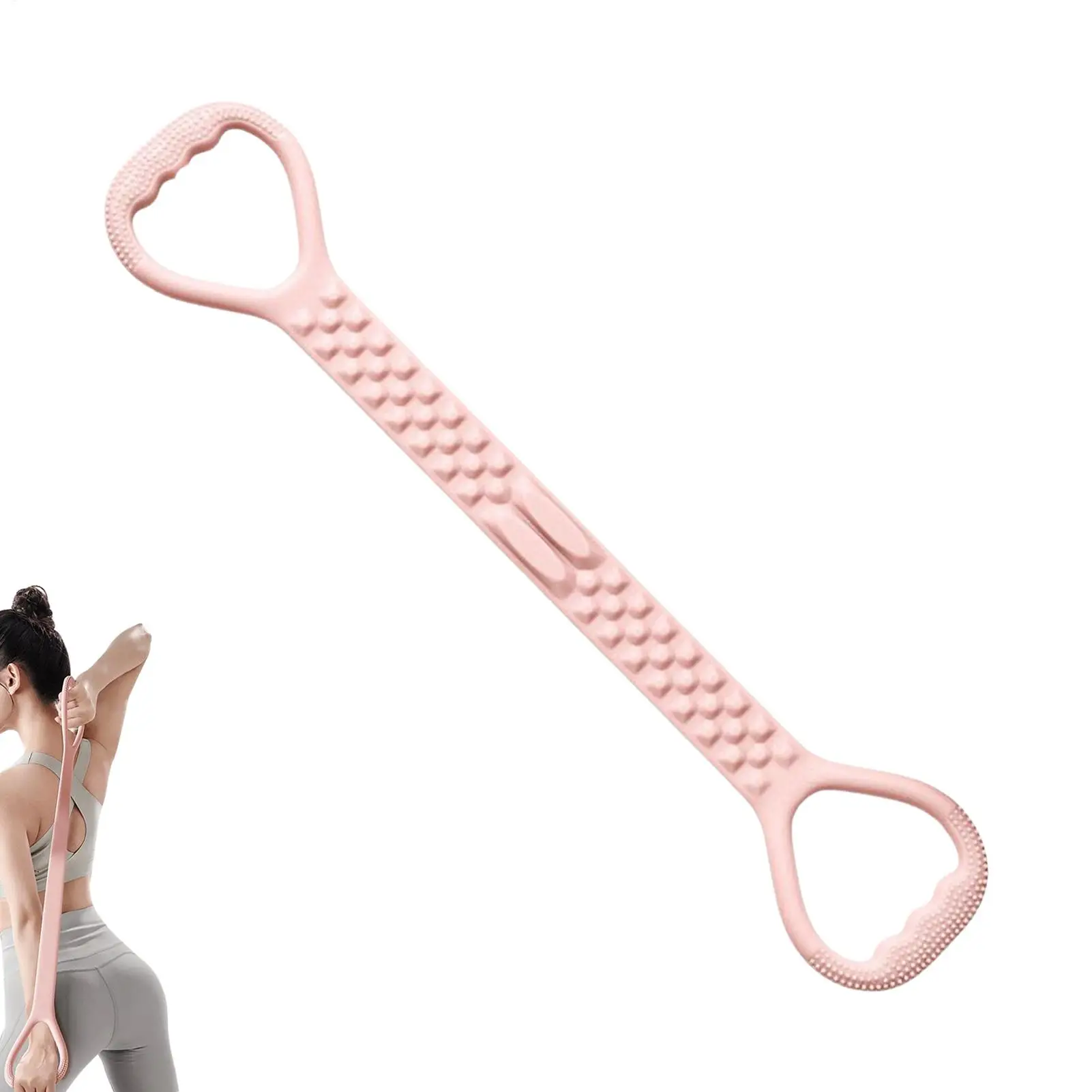 

Эластичные ленты для тренировок в форме восьмерки, оборудование для силовых тренировок, эластичная веревка для тренировки спины, для женщин, девушек, взрослых, для домашнего спортзала, пилатеса