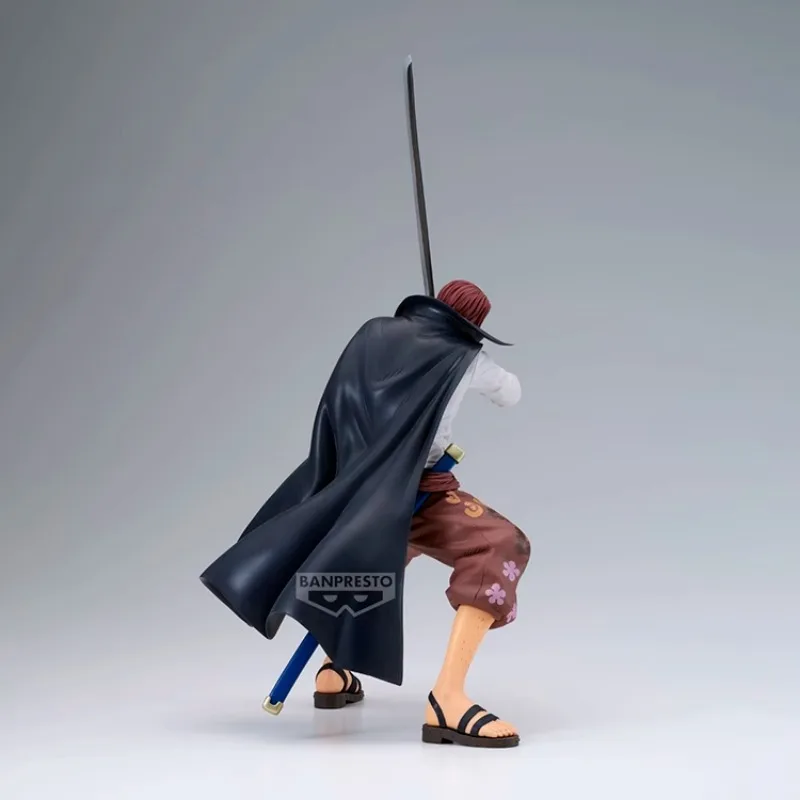 오리지널 반다이 원피스 Shanks Grandista 피규어 Banpresto 22cm 피규어 애니메이션 액션 모델 Collectible Figurals Brinquedos Toys