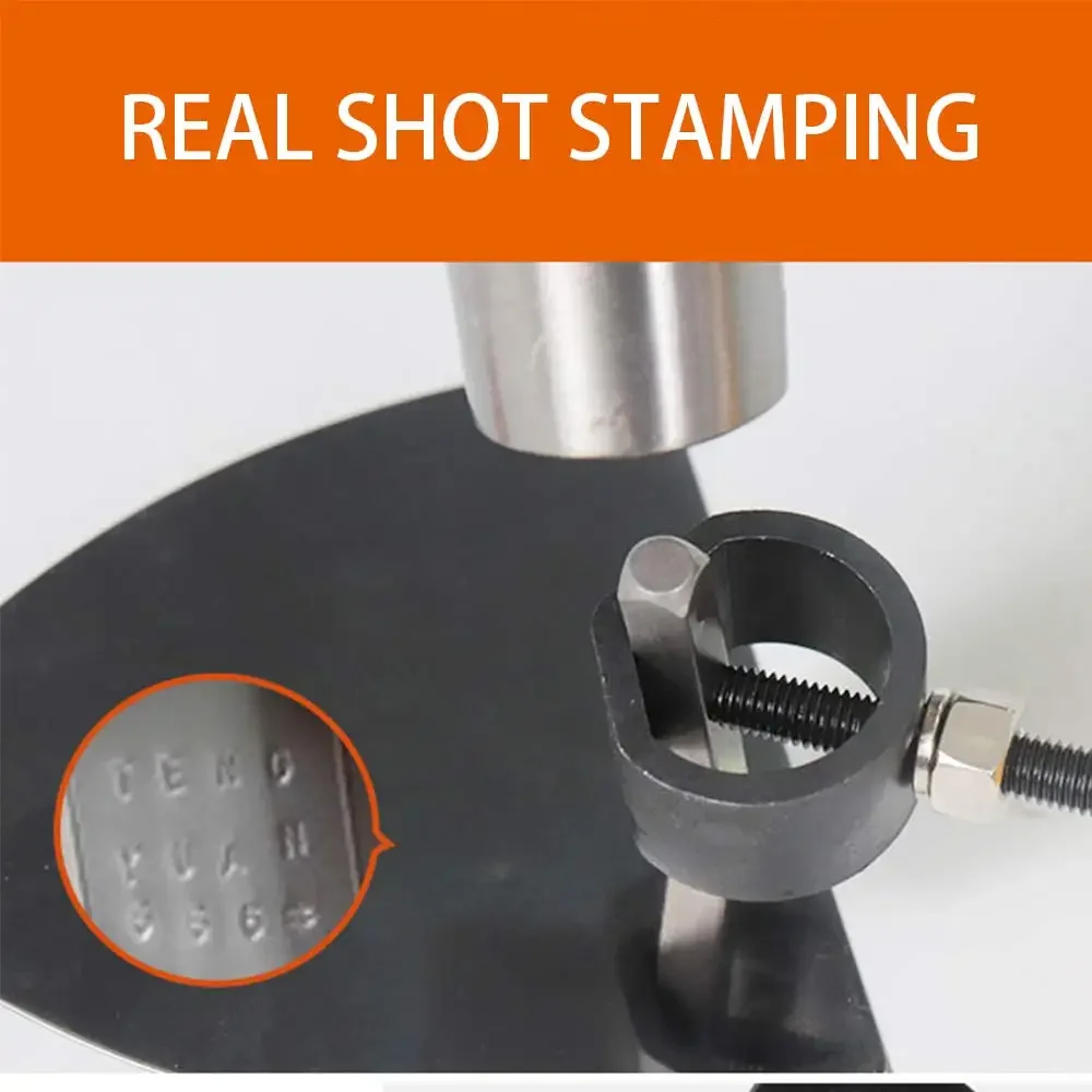 Chrome Vanadium Steel Alloy Rivet Stamping Die Pentagram Chapter Symbols Metalworking Rivets for DIY Crafts