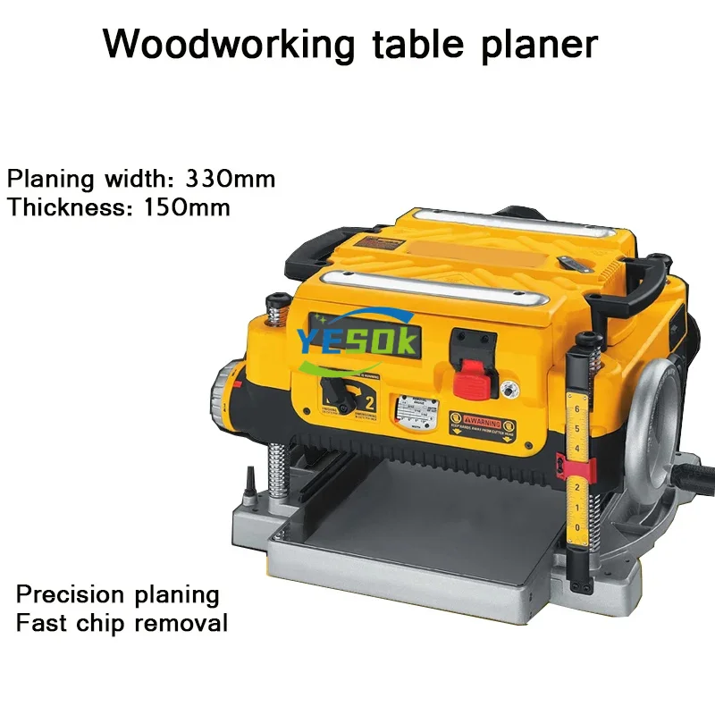 Multi-functional Woodworking Planer DW735 Press Planer Machine Small Electric Planer Machine Table Flat Planer Machine 220V