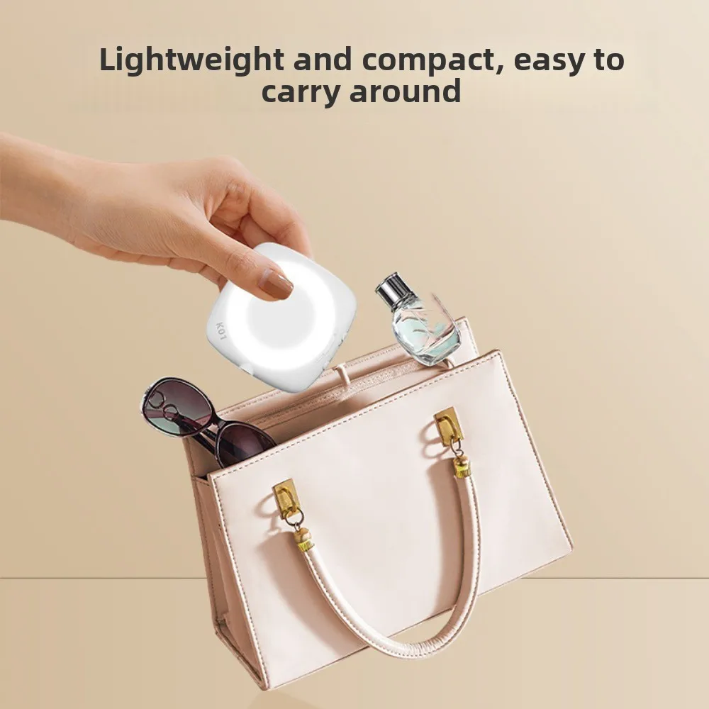 Mit Make-up-Spiegel Telefon Selfie Licht wiederaufladbare abnehmbare Handy Fülllicht Mini tragbare LED Telefon Fülllicht