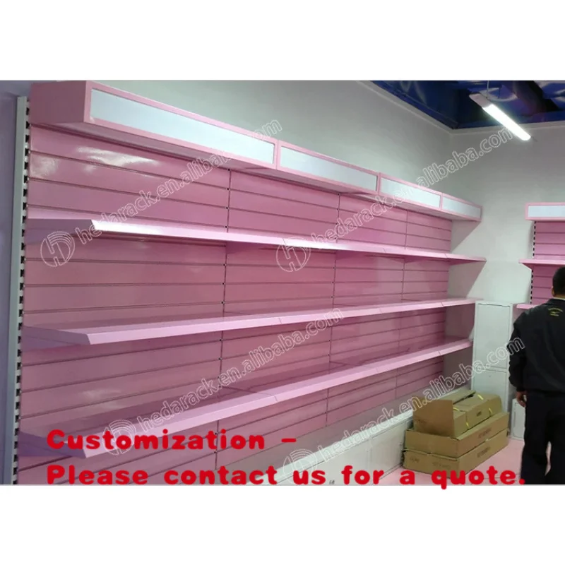 Estanterías de supermercado de alta resistencia y buena calidad, tipo nuevo, góndola, estantería de pared para supermercado, mobiliario para tiendas.
