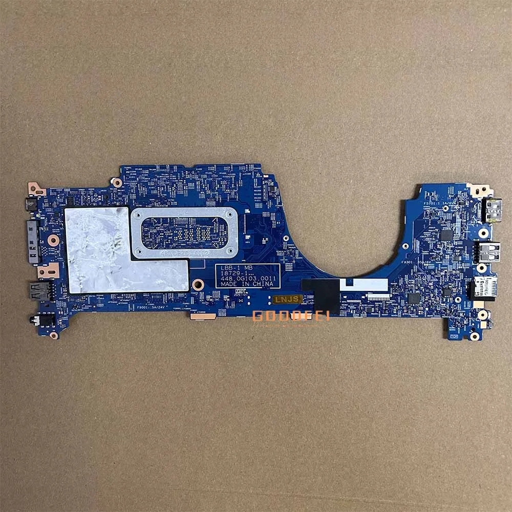 Płyta główna do laptopa Thinkpad X390 Yoga, płyta główna notebooka 18729-1, procesor CPU I7 8665U, 16GB RAM, do Lenovo 448.0G103.0011, przetestowana, 100% sprawna.