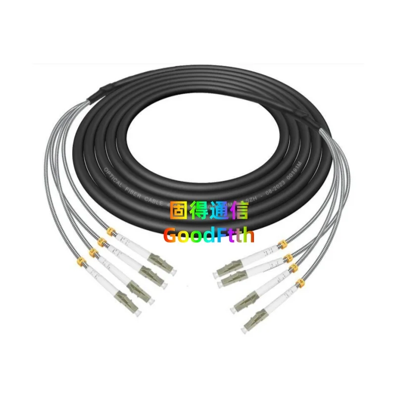 

FTTA CPRI Cable Fiber Patch Cord LC-LC OM3 4Core 5m-1000m 4 Core LSZH GoodFtth