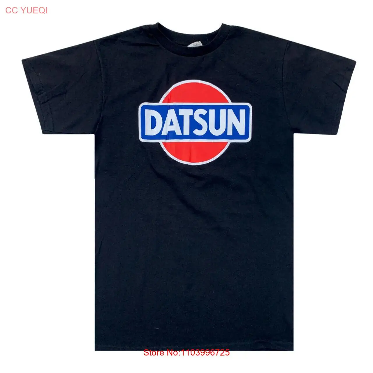 Datsun T Shirt - Black - Available in Size S, M, L, XL, 2XL, 5XL