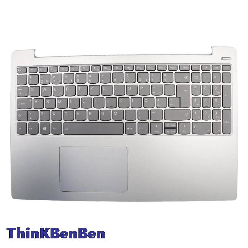 

PT Portuguese Platinum Grey Keyboard Upper Case Palmrest Shell Cover For Lenovo Ideapad 330S 15 15IKB 15AST 15ARR 5CB0R07264