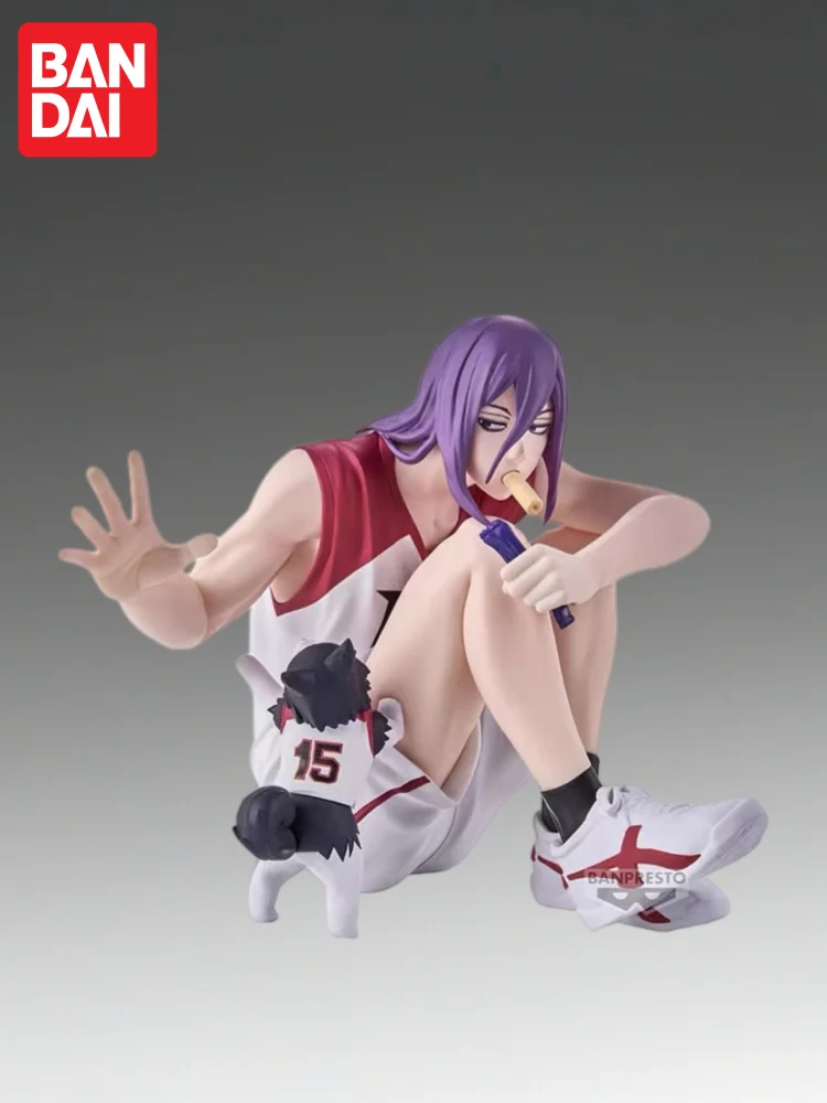In stock BANDAI Original BANPRESTO Kuroko's Basketball Murasakibara Atsus action figure Doll Brand New Boxed Murasakibara Atsushi - afbeelding 2