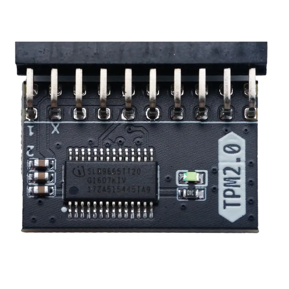 20pin Protection Module For Gigabyte ASUS TPM 2.0/Gigabyte TPM2.0 Compatible Trust Platform Module 20-pin