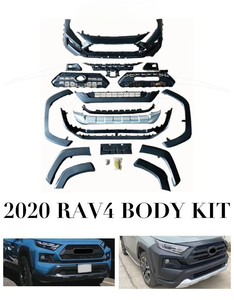 Competitive Price Auto Body Parts 2020 RAVV4 Body Kit 6