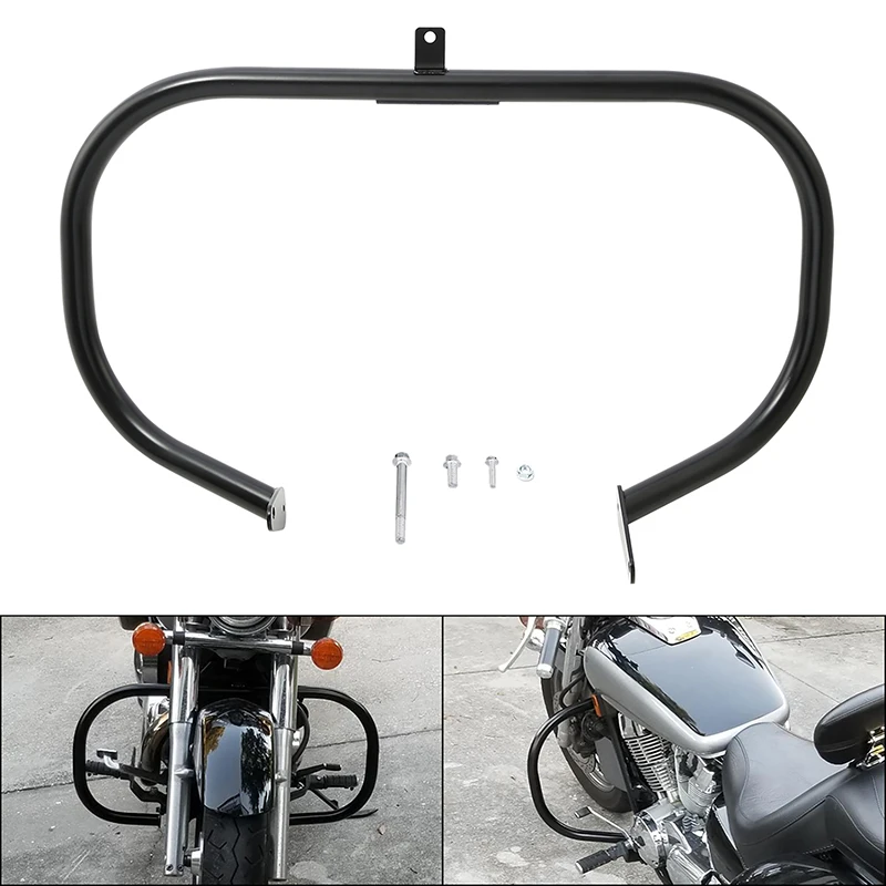 

Motorcycle 1 1/4" Highway Engine Guard Crash Bar For Honda VT750 Shadow AERO 2004-2024 Spirit C2 shaft drive 2007-2014 2013 2012