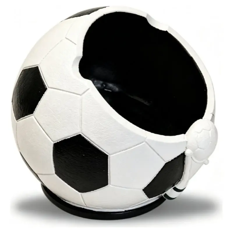 ABKP-For Gift-Giving Resin Football-Shaped Storage Ornament, Desktop Ash Tray Decorative Craft