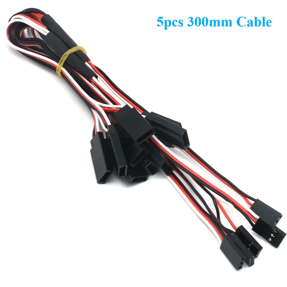 5PCS 100/150/200/300/500mm RC Servo Y Verlängerung Kabel Kabel Blei draht Für RC Servo JR Futaba RC Flugzeug Hubschrauber Auto DIY