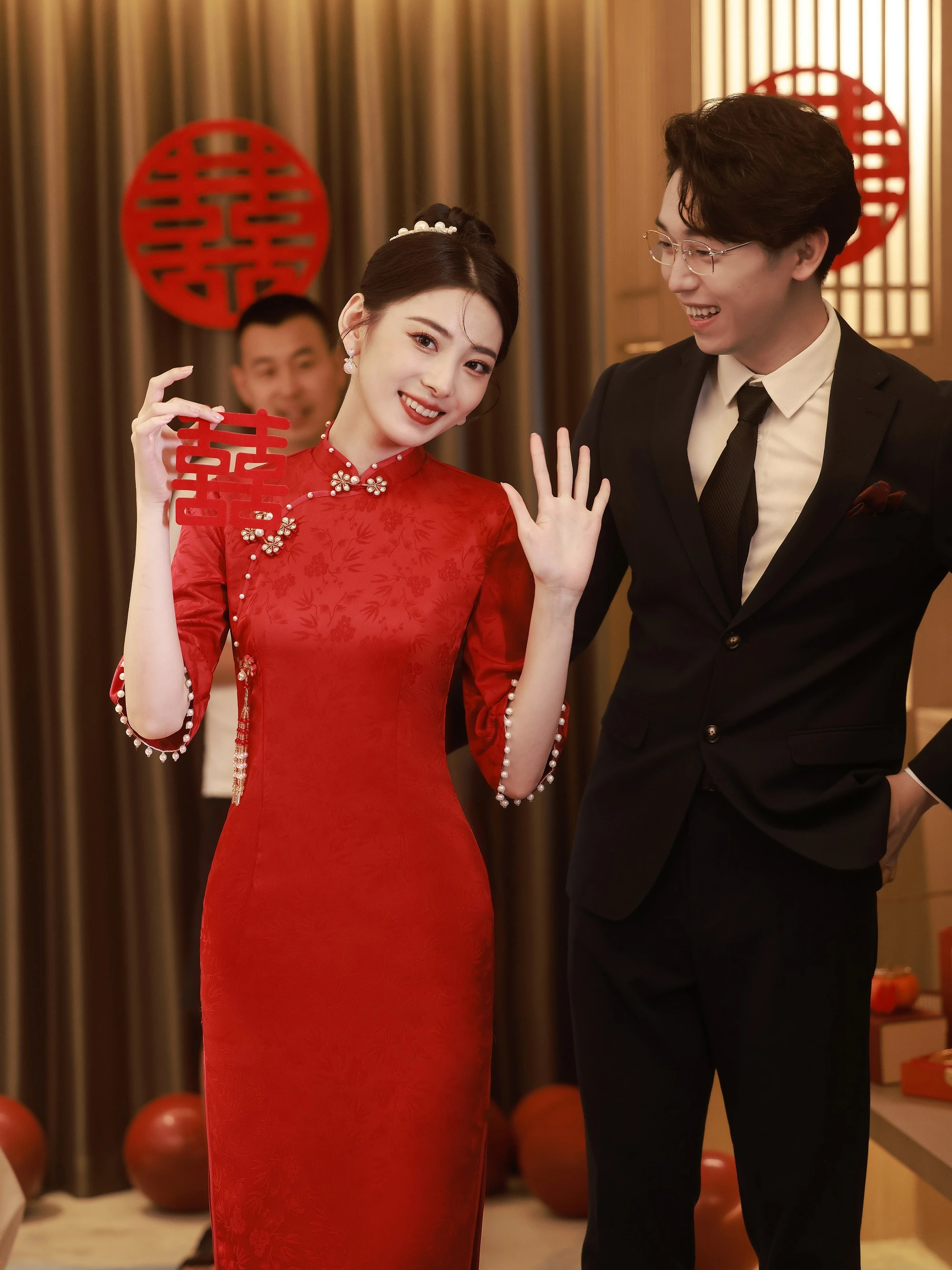 

Улучшенная версия Young Sle: Костюм для ежедневной носки, вечеринок, свадеб и торжеств, цвет винно-красный