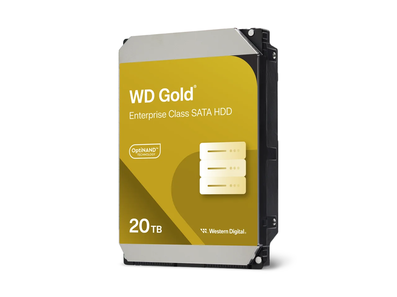 WD Gold 20TB Enterprise Class SATA Internal Hard Drive HDD - 7200 RPM, SATA 6 Gb/s, 512 MB Cache, 3.5