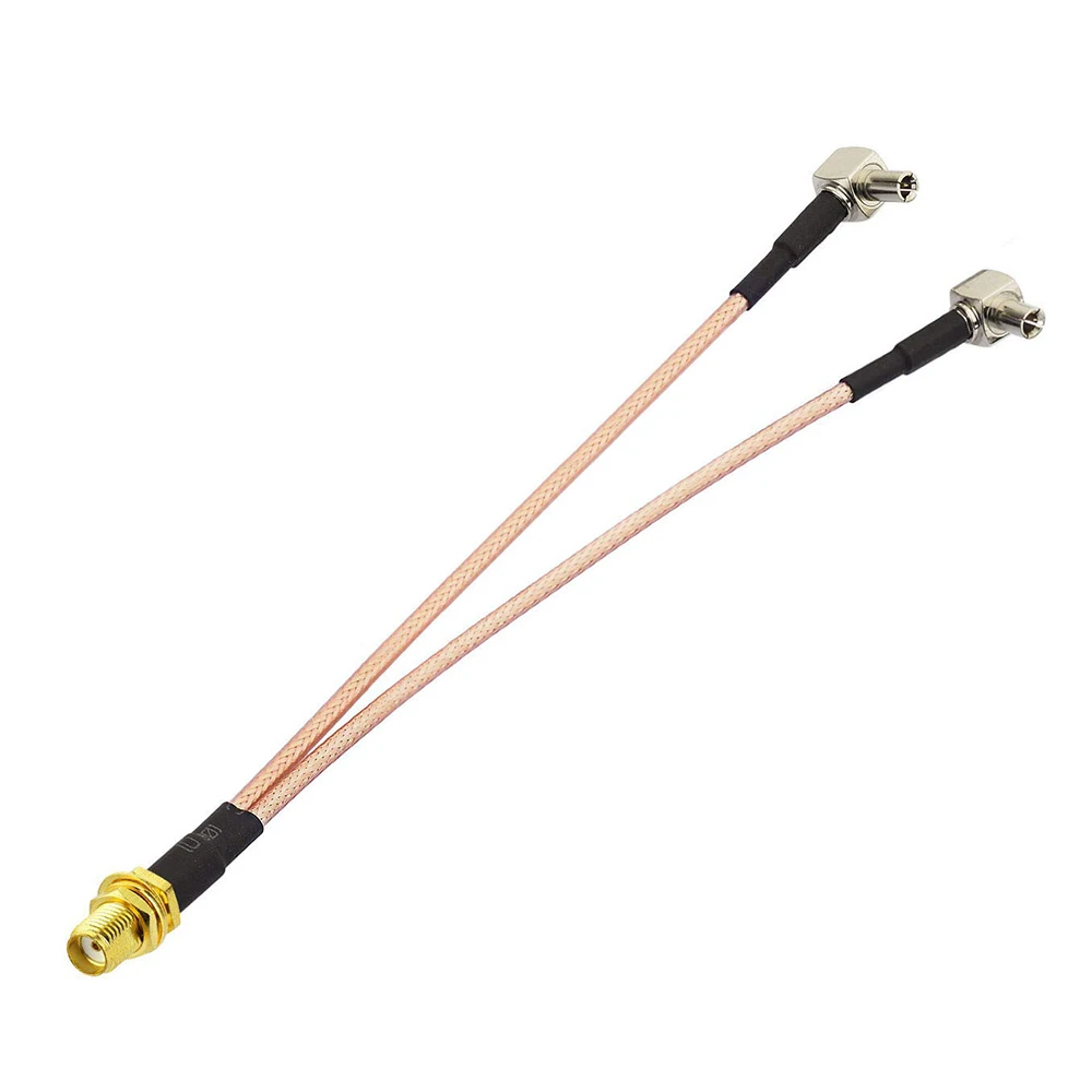 

Адаптер антенны 4G LTE, разветвитель SMA «мама» на двойной разъем TS9, коаксиальный косичка, кабель для мобильной точки доступа 4G LTE, маршрутизатор MiFi