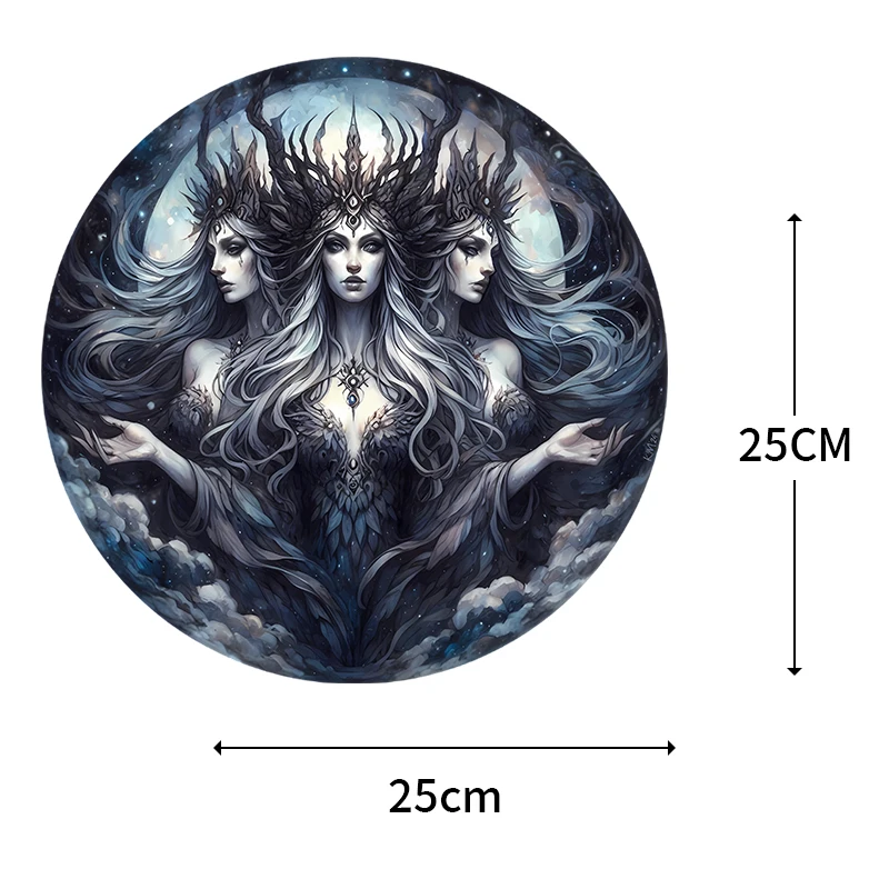 Gothic style Angel Devil Heat Transfer T-shirt Printed Stickers Flower Dragonfly DTF Clothing DIY Iron On Stickers