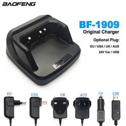 BAOFENG Walkie Talkie BF-1909 Original Charger Optional Plug EU/USA/UK/AUS/CAR/USB BF1909 Tow Way Radios And Battery Charging