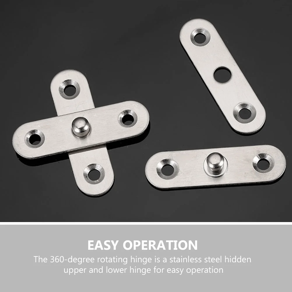 Cabinet Door Hinge 360 Degree Pivot Hinges for Cabinets Rotating Heavy Duty Rotation