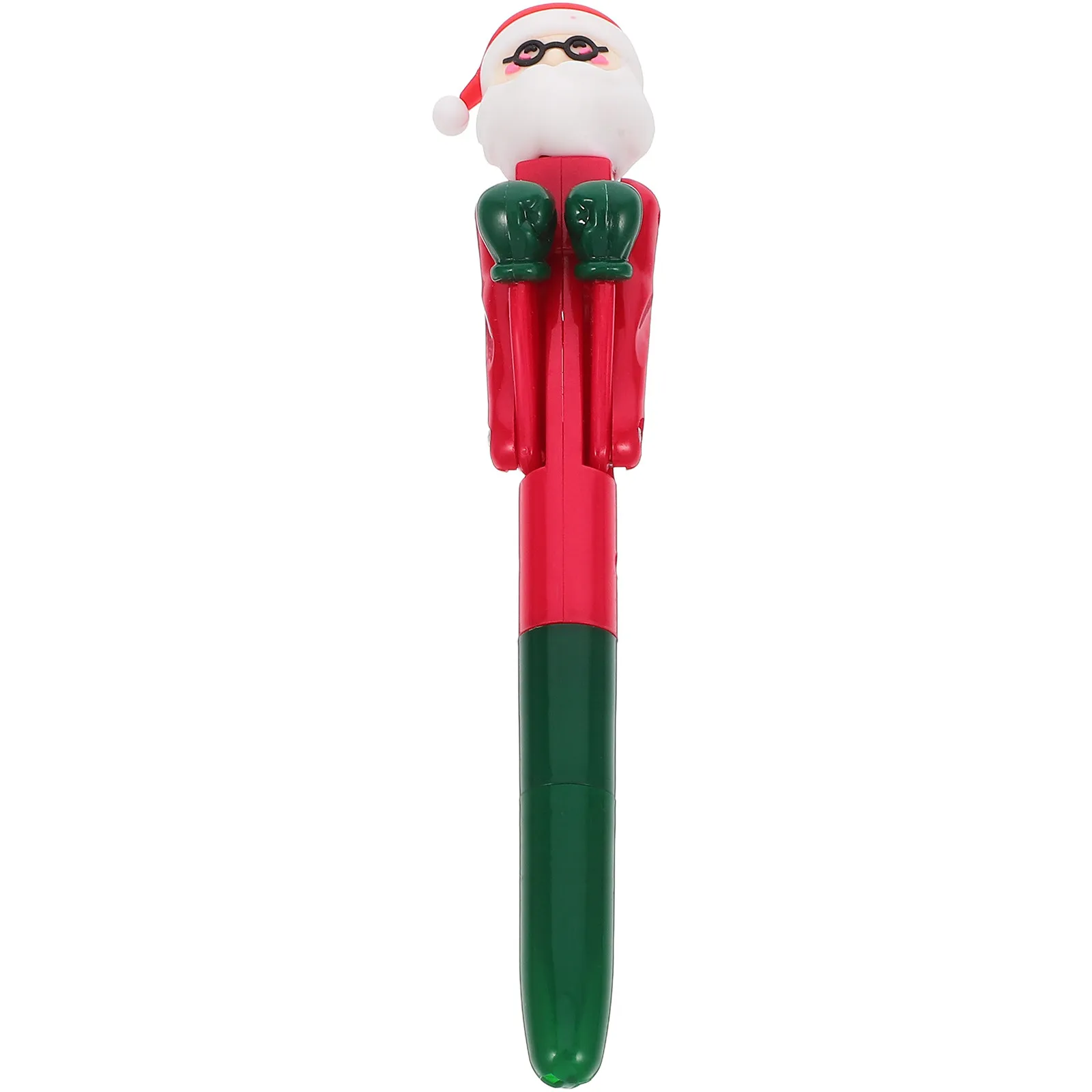 

Holiday Boxing Pen Smooth Ballpoint Tip Entertaining Punching Design for Christmas Writing Pens Festive Stationery Gift