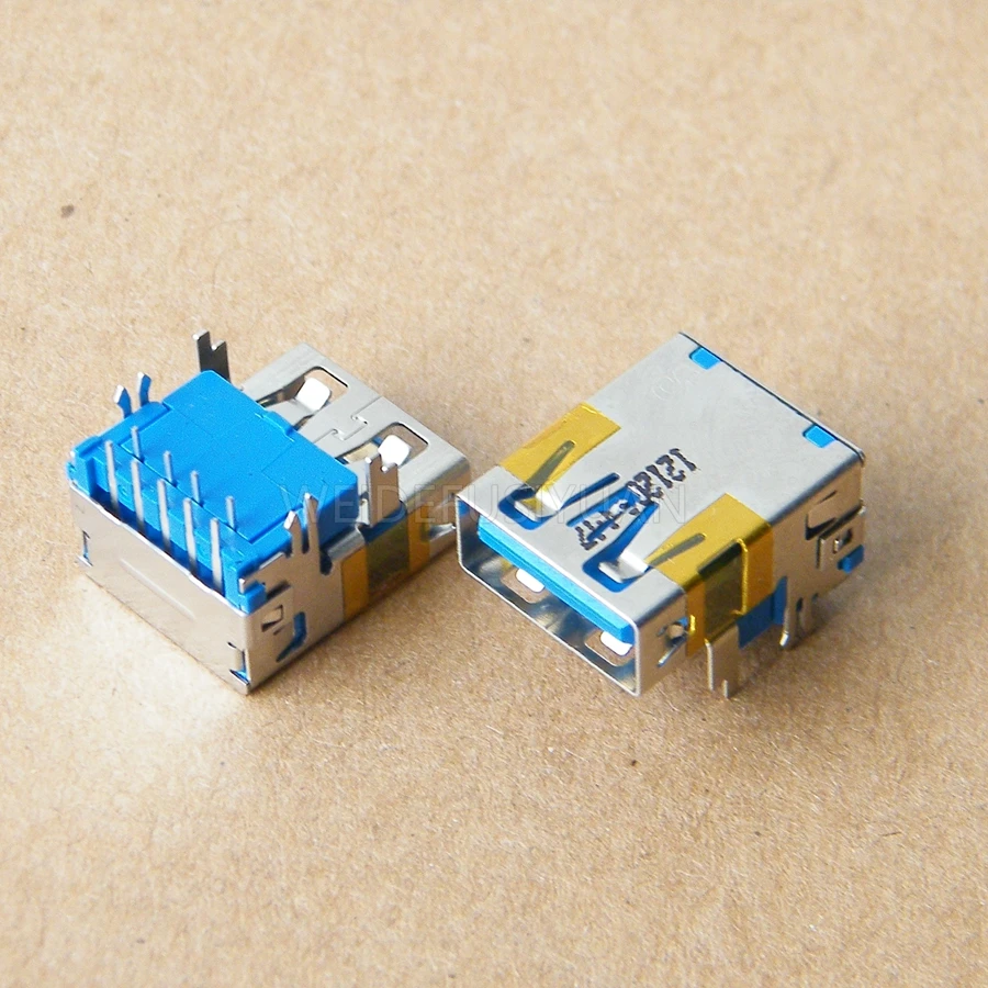 New 3.0 USB Jack Charging Socket For DELL Insprion 5520 5525 7520 Motherboard Data USB Port 9Pin Connector