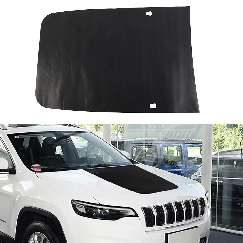 

Car Front Engine Hood Decal Sticker Cover Emblem Decoration Trim for Jeep Cherokee 2014-2025 Exterior Accessories
