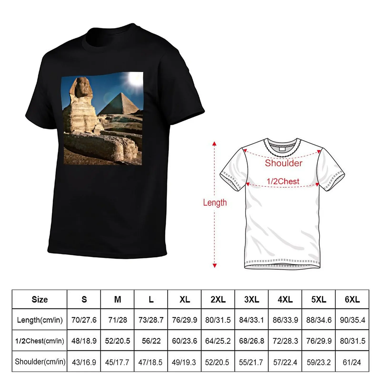 man Pyramids mens shirt t t T-Shirt shirt of t shirts essential graphic Giza luxury