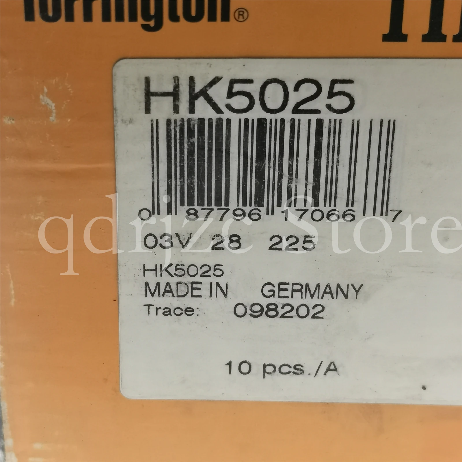 TORRINGTON-TORR rodamiento de agujas HK5025 = TLA5025Z 50X58X25mm