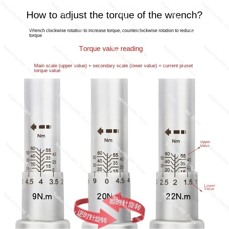 Torque Wrench Mechanical Bicycle High Precision Torque Torque Wrench Preset Adjustable Tool