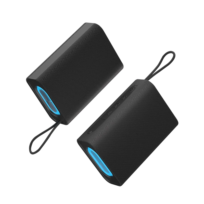IPX5 Waterproof with Long Play V 5.3 Mini Bass Clock Features for Home Outdoor Party Use Includes Microphone Wireless Speaker