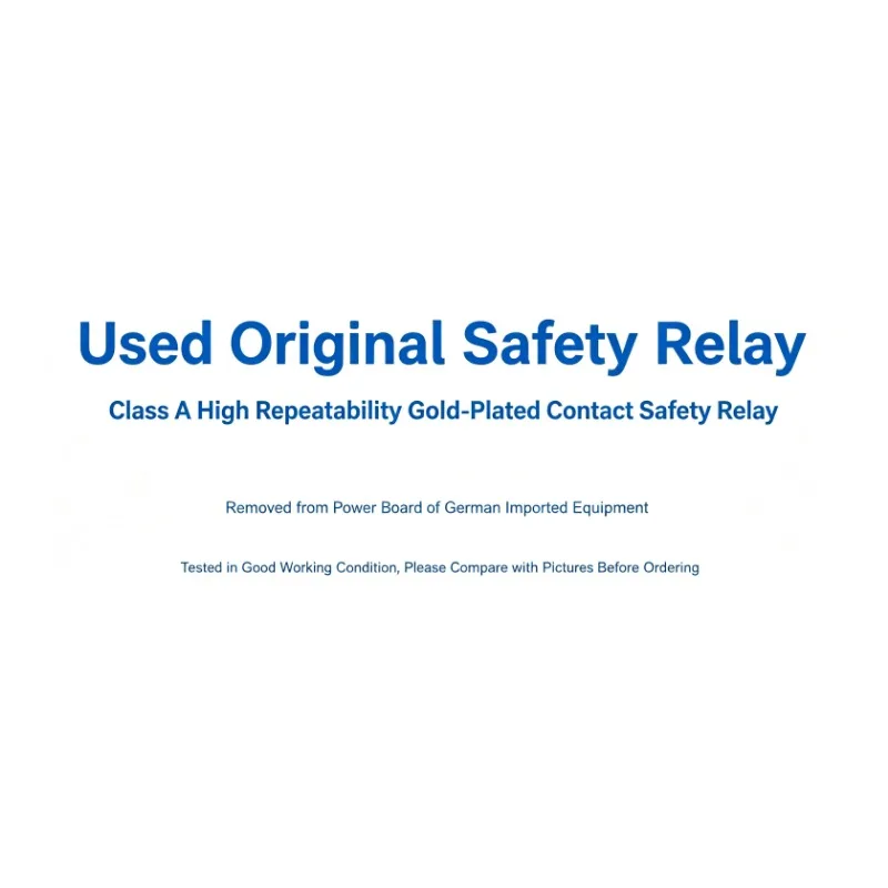 HDZ-468-1003 Durable Industrial Safety Relay, 24V Coil, AgNi Gold Plated, 6A